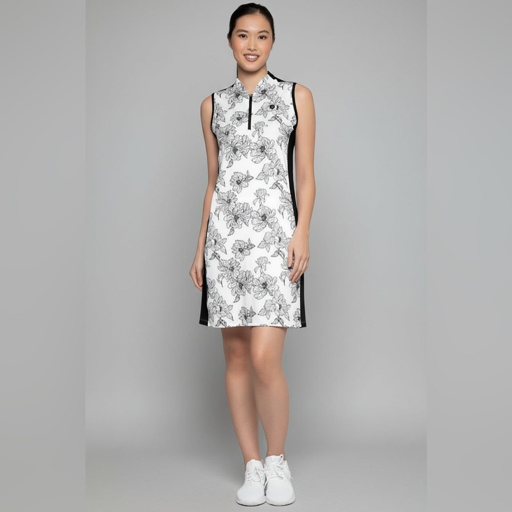 Coolibar Golf Dress | White/Black Perfect Peony

Backspin - AthlonTM Fabric NWT